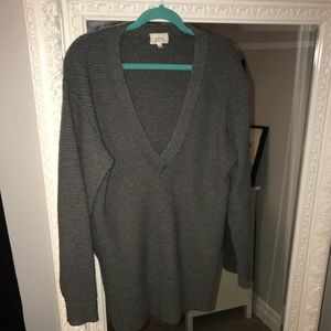 Wilfred long grey sweater